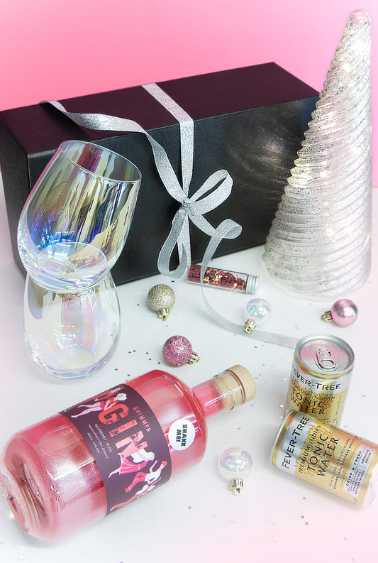 Pink Shimmer Gin Gift Box