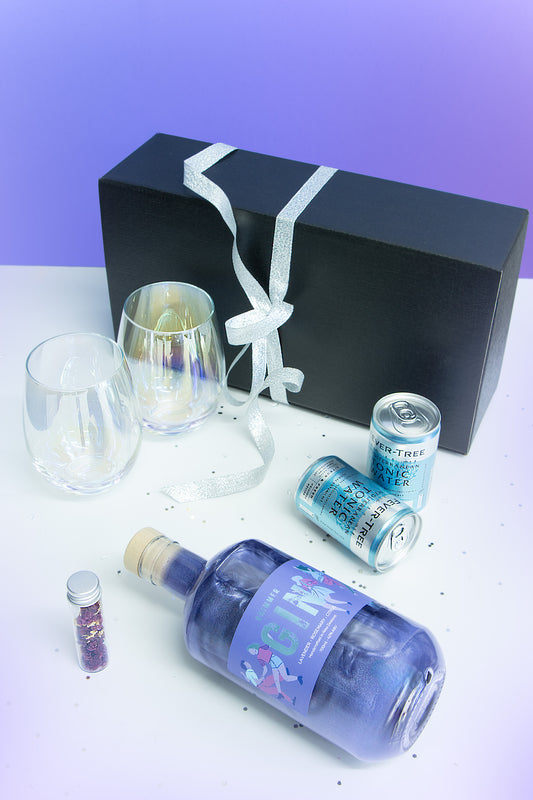 Purple Shimmer Gin Gift Box